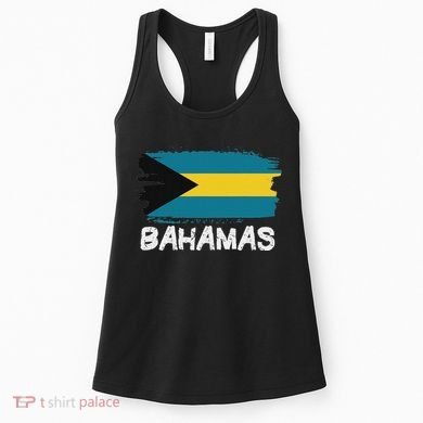 Cool Bahamas Flag Women's Tank Top