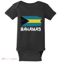 Cool Bahamas Flag Baby Bodysuit thumb 0