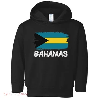 Cool Bahamas Flag Toddler Hoodie