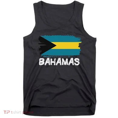 Cool Bahamas Flag Tank Top
