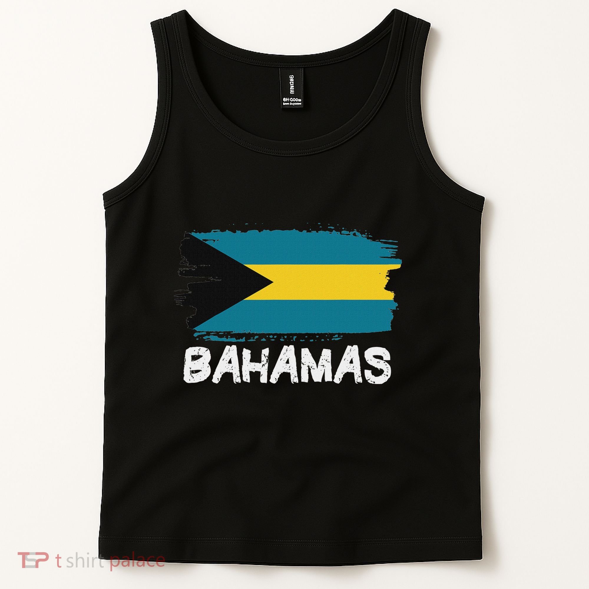 Cool Bahamas Flag Tank Top