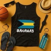 Cool Bahamas Flag Tank Top thumb 4