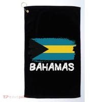 Cool Bahamas Flag Golf Towel thumb 0