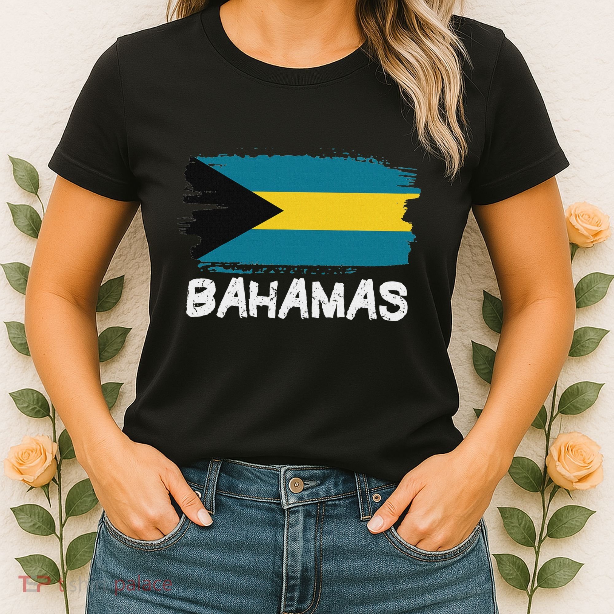 Cool Bahamas Flag Women's T-Shirt