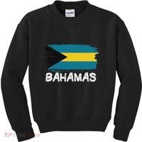 Cool Bahamas Flag Kids Sweatshirt thumb 0