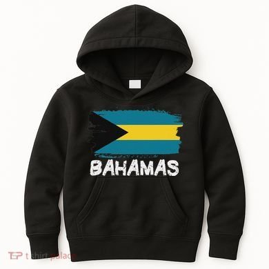 Cool Bahamas Flag Kids Hoodie