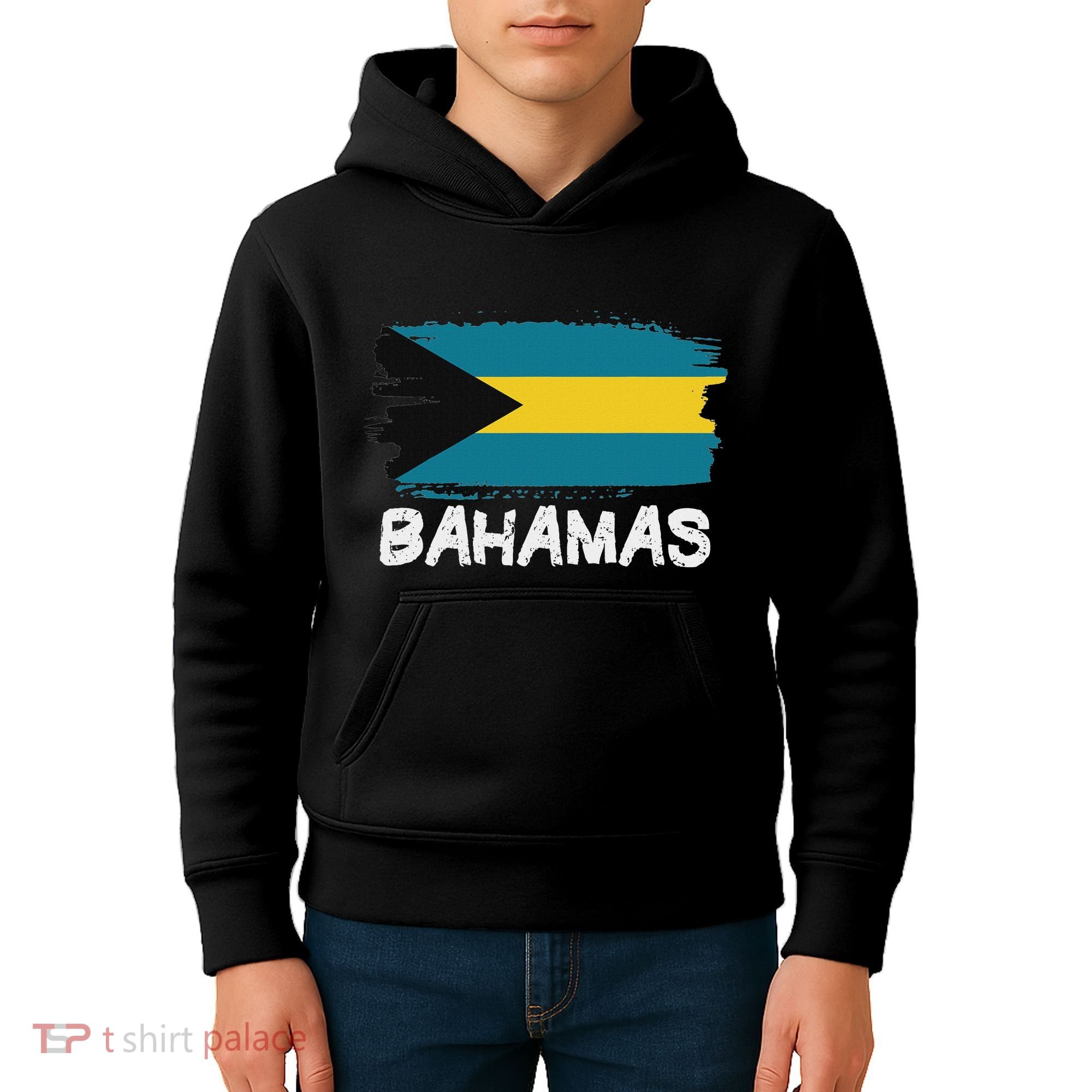 Cool Bahamas Flag Kids Hoodie