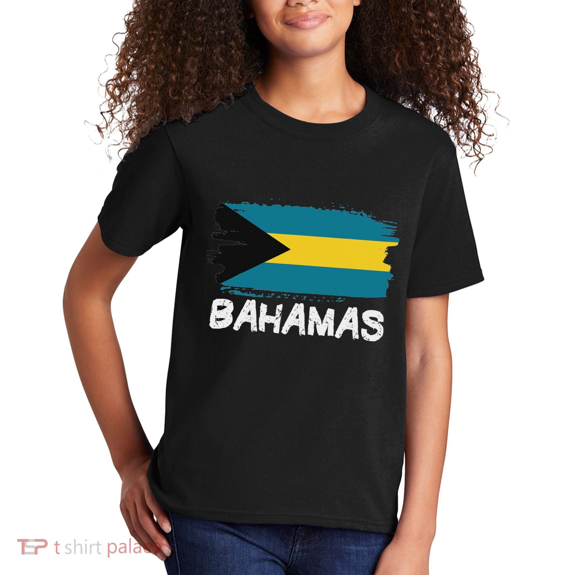 Cool Bahamas Flag Kids T-Shirt