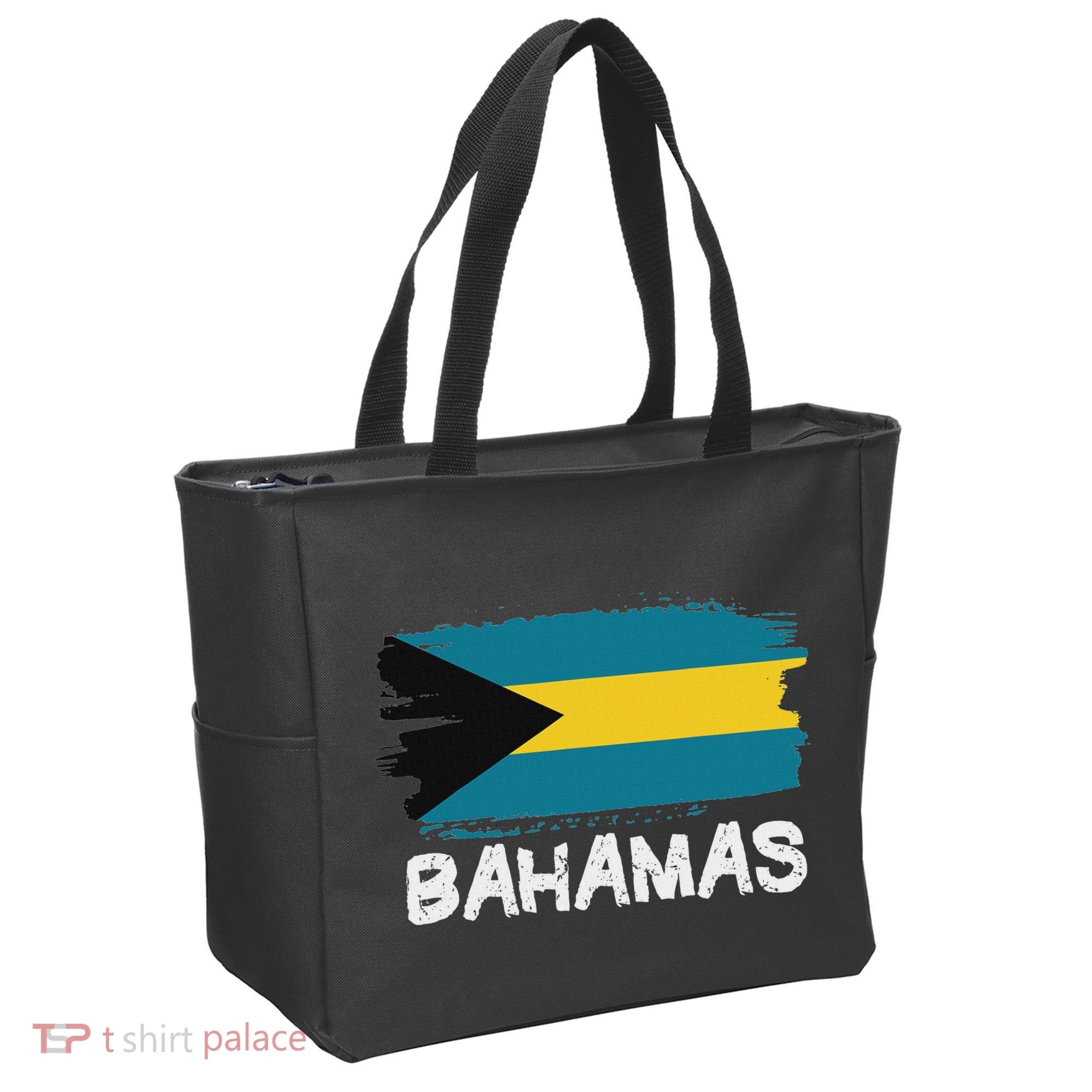 Cool Bahamas Flag Tote Bag