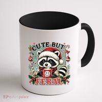 Cute But Feral Coffee Mug thumb 1