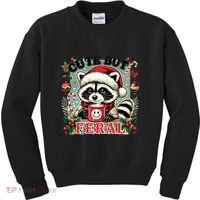 Cute But Feral Kids Sweatshirt thumb 0