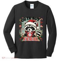 Cute But Feral Kids Long Sleeve Shirt thumb 0