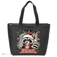 Cute But Feral Tote Bag thumb 0