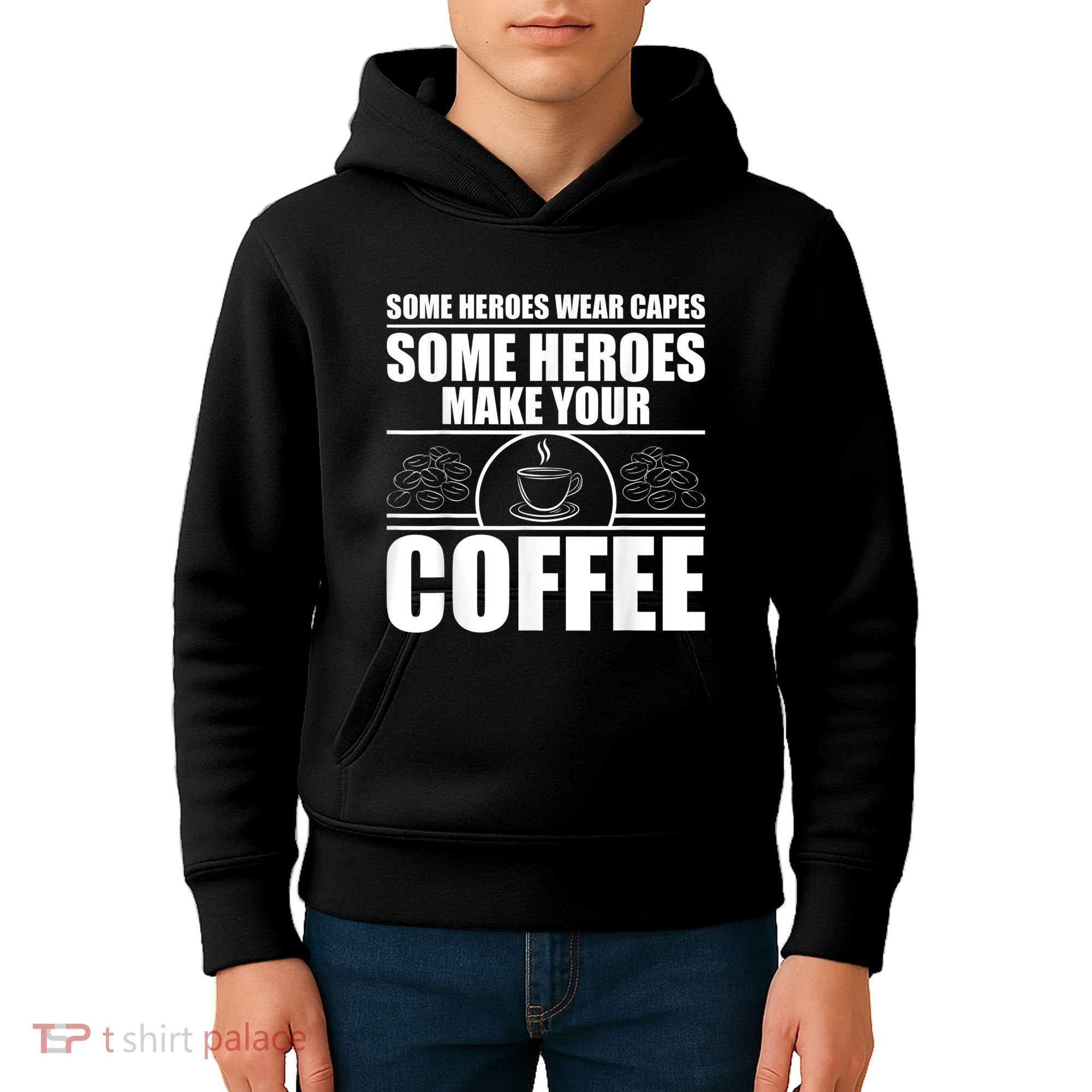 Cool Barista For Men Women Espresso Latte Art Coffee Beans Kids Hoodie