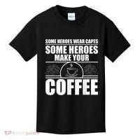 Cool Barista For Men Women Espresso Latte Art Coffee Beans Kids T-Shirt thumb 0