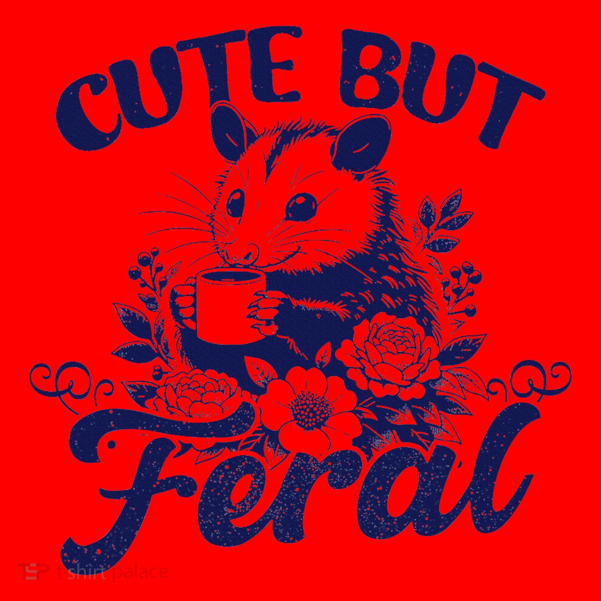 Cute But Feral Possum Outfits Funny Opossum Santa Hat
