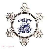 Cute But Feral Possum Outfits Funny Opossum Ornament thumb 0