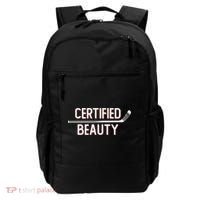 Certified Beauty Funny Ice Hockey Slang Wheel Snipe Celly Cool Gift Backpack thumb 0