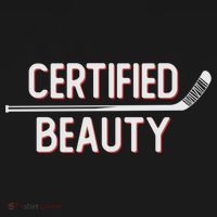 Certified Beauty Funny Ice Hockey Slang Wheel Snipe Celly Cool Gift Women's Hoodie thumb 2