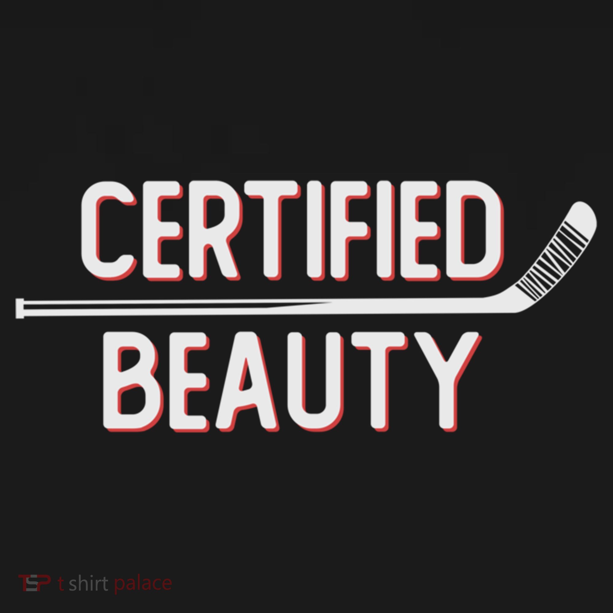 Certified Beauty Funny Ice Hockey Slang Wheel Snipe Celly Cool Gift Women's Hoodie