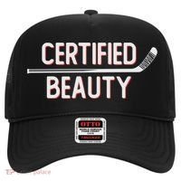 Certified Beauty Funny Ice Hockey Slang Wheel Snipe Celly Cool Gift Hat thumb 0