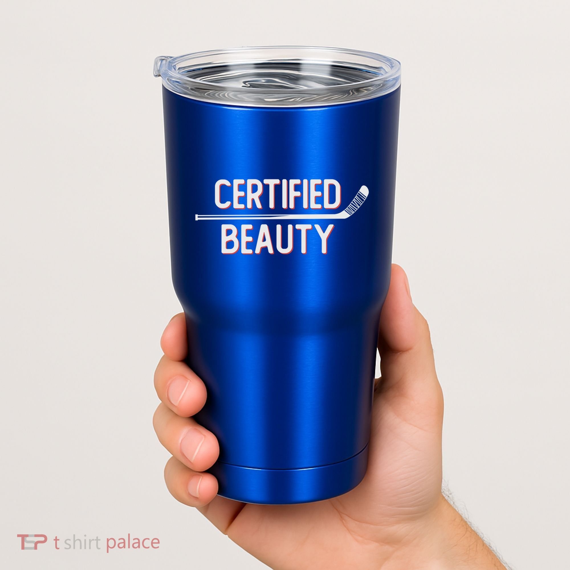 Certified Beauty Funny Ice Hockey Slang Wheel Snipe Celly Cool Gift Tumbler