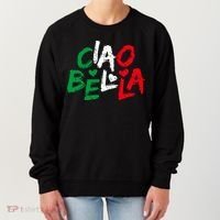 Ciao Bella For Italians Italy Flag Women's Sweatshirt thumb 0