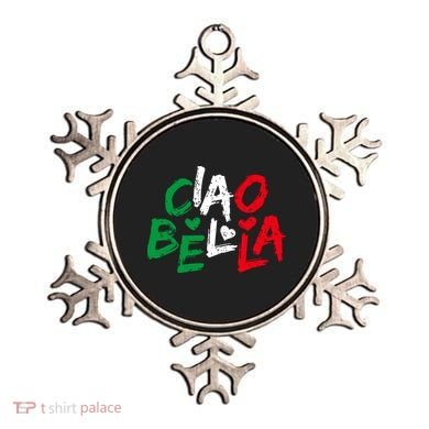 Ciao Bella For Italians Italy Flag Ornament