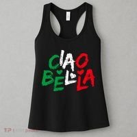 Ciao Bella For Italians Italy Flag Women's Tank Top thumb 3