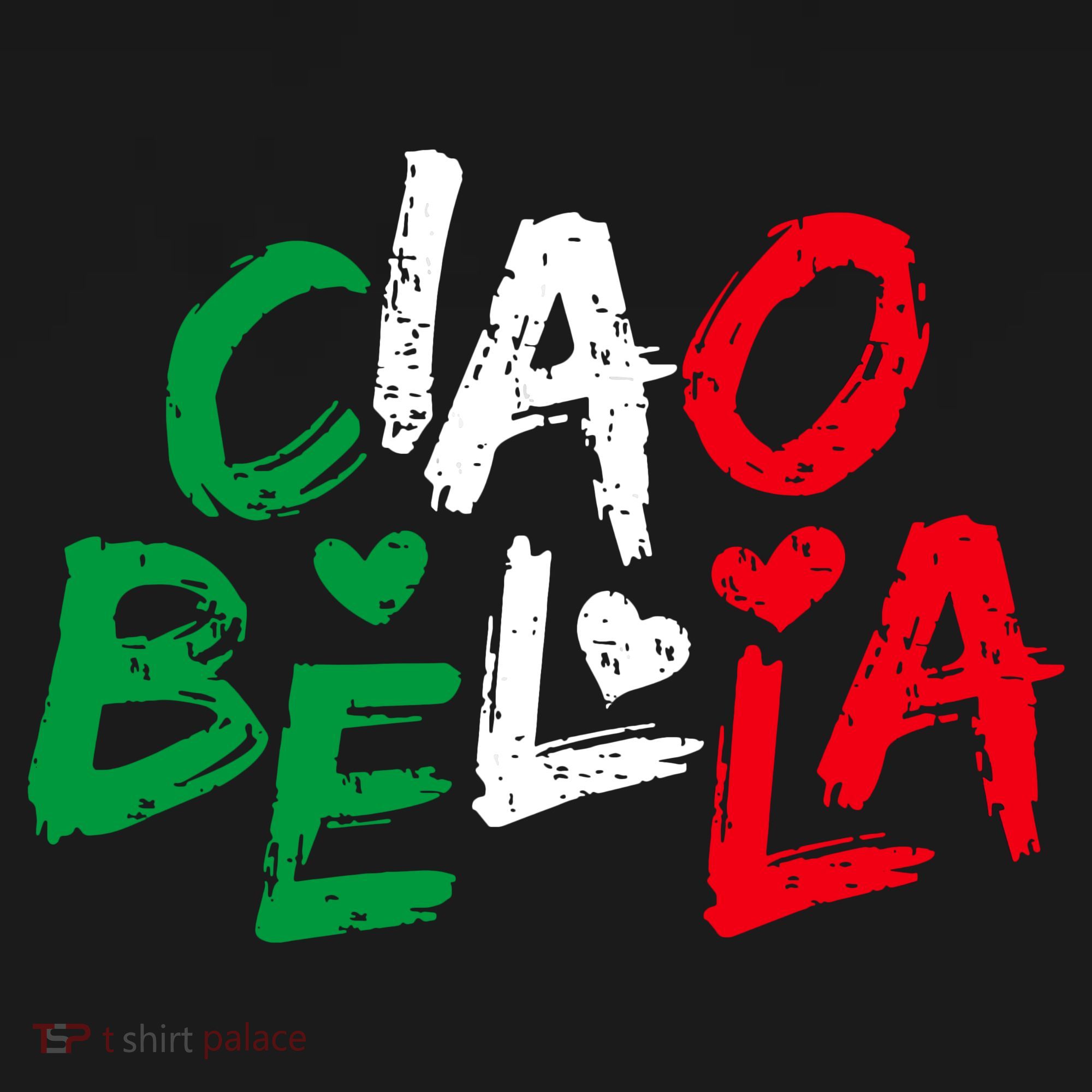Ciao Bella For Italians Italy Flag Women's Tank Top