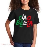 Ciao Bella For Italians Italy Flag Kids T-Shirt thumb 2