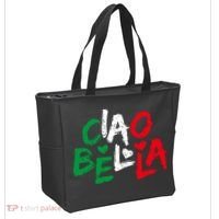 Ciao Bella For Italians Italy Flag Tote Bag thumb 2