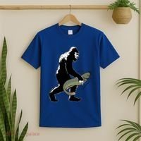 Catfish Bigfoot Fisher Fishing Fisher Catfishing Meaningful Gift T-Shirt thumb 2
