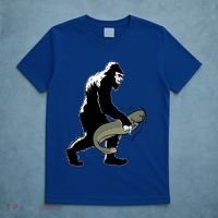 Catfish Bigfoot Fisher Fishing Fisher Catfishing Meaningful Gift T-Shirt thumb 5