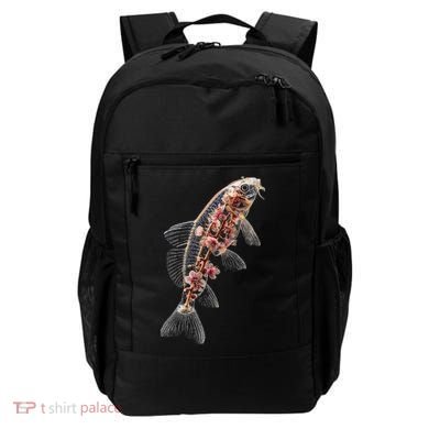 Cherry Blossom Fish Tranquil Waters Fusion Backpack