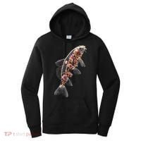 Cherry Blossom Fish Tranquil Waters Fusion Women's Hoodie thumb 0