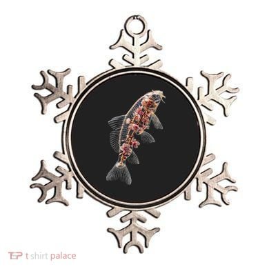 Cherry Blossom Fish Tranquil Waters Fusion Ornament