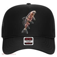 Cherry Blossom Fish Tranquil Waters Fusion Hat thumb 0