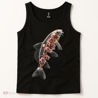 Cherry Blossom Fish Tranquil Waters Fusion Tank Top thumb 2