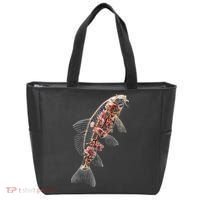 Cherry Blossom Fish Tranquil Waters Fusion Tote Bag thumb 0