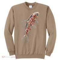 Cherry Blossom Fish Tranquil Waters Fusion Sweatshirt thumb 0