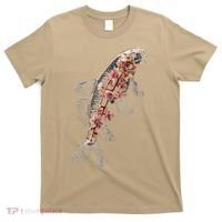 Cherry Blossom Fish Tranquil Waters Fusion T-Shirt thumb 0