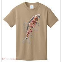 Cherry Blossom Fish Tranquil Waters Fusion Kids T-Shirt thumb 0