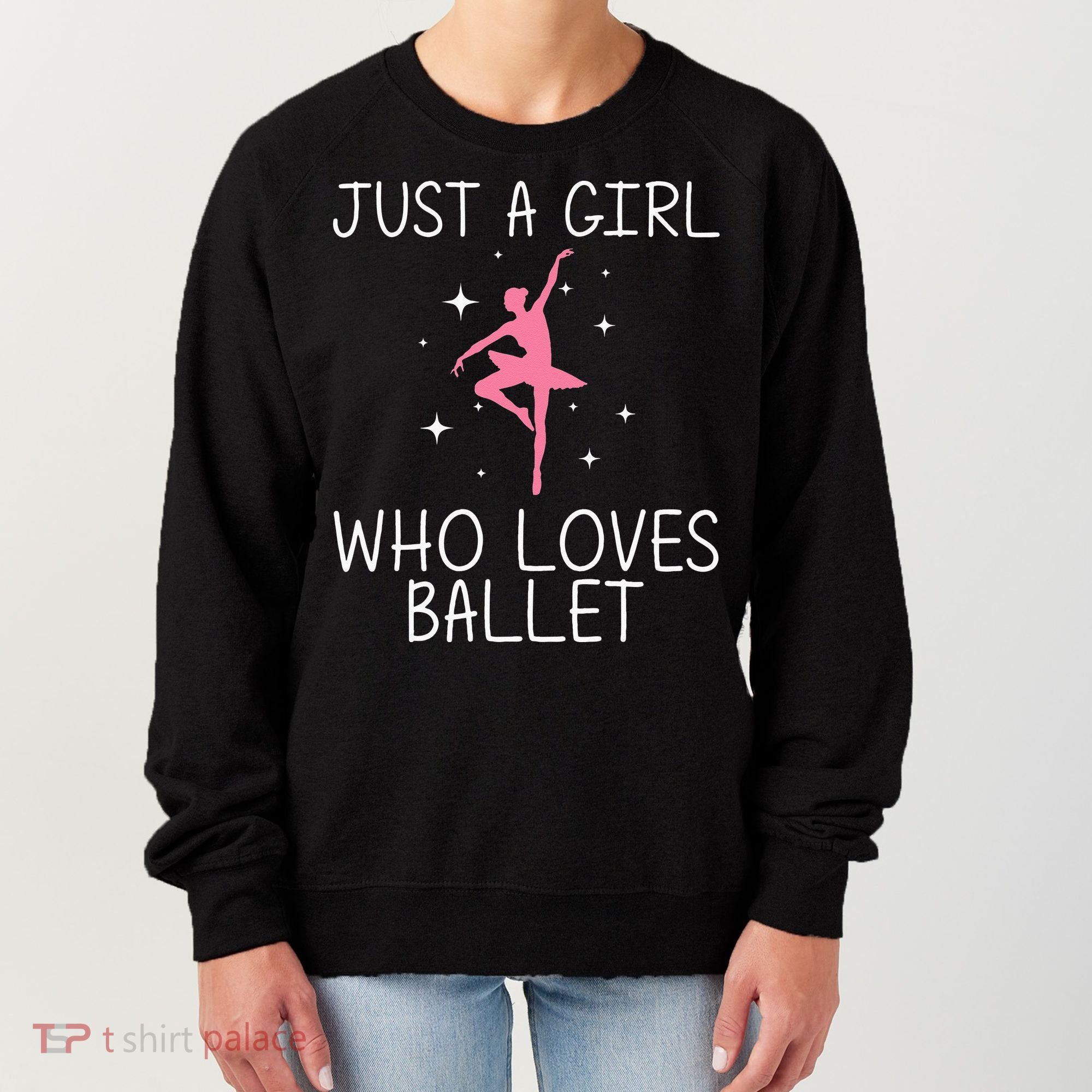 Cool Ballet For Girl Ballerina Dance Ballet Dancer Women's Sweatshirt