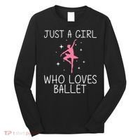Cool Ballet For Girl Ballerina Dance Ballet Dancer Long Sleeve Shirt thumb 0