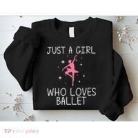 Cool Ballet For Girl Ballerina Dance Ballet Dancer Sweatshirt thumb 2