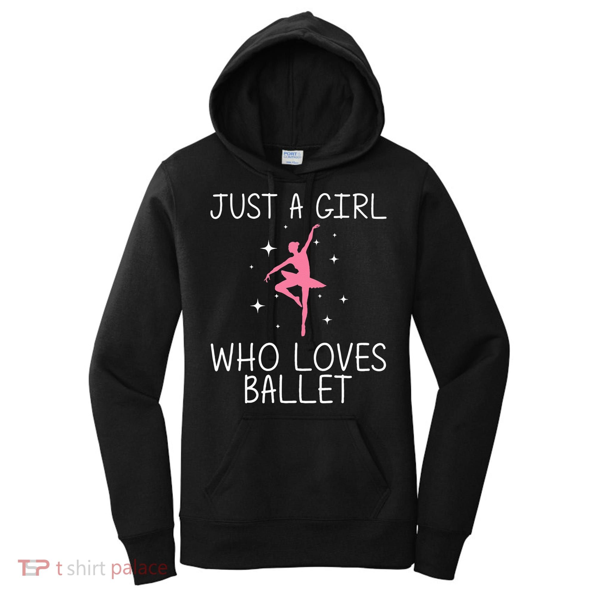 Cool Ballet For Girl Ballerina Dance Ballet Dancer Women's Hoodie