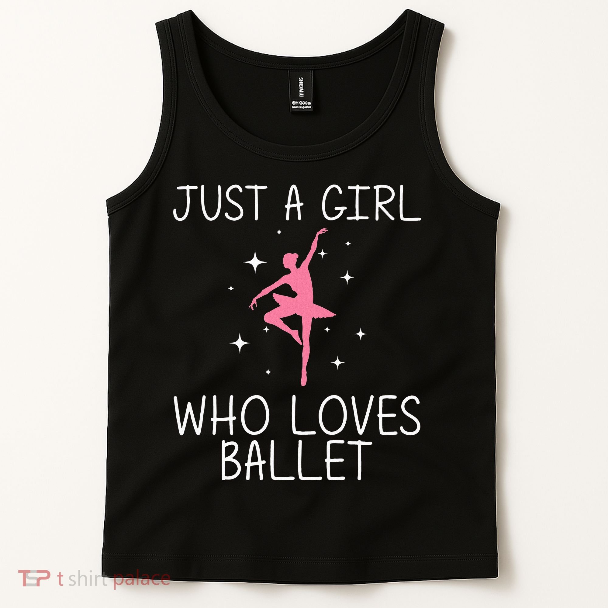 Cool Ballet For Girl Ballerina Dance Ballet Dancer Tank Top
