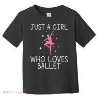 Cool Ballet For Girl Ballerina Dance Ballet Dancer Toddler T-Shirt thumb 0