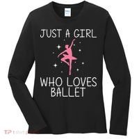Cool Ballet For Girl Ballerina Dance Ballet Dancer Women's Long Sleeve Shirt thumb 0